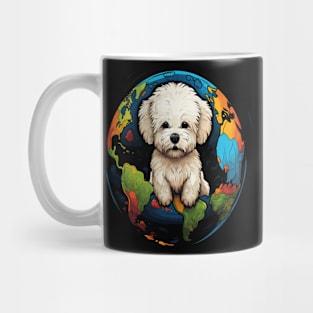 Bichon Frise Earth Day Mug